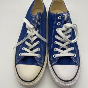 CONVERSE CHUCK TAYLOR ALL STAR OX BLUE # 151177F US MEN'S SIZE 13
